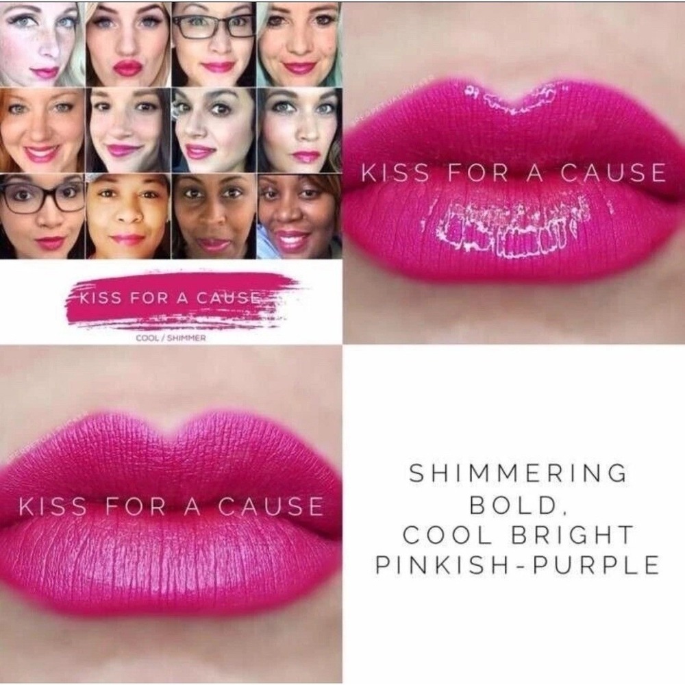 LipSense Kiss for a Cause Long Lasting Liquid Lip Color by SeneGence Sealed New